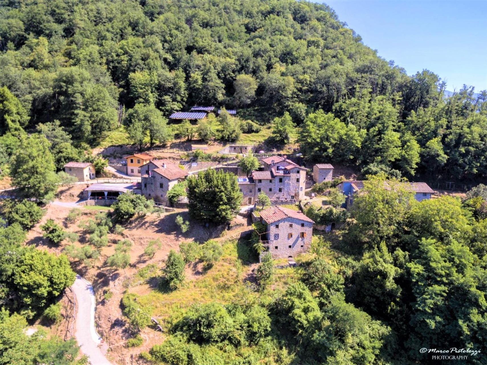 Agriturismo Pian Di Fiume Bagni di Lucca Exteriör bild